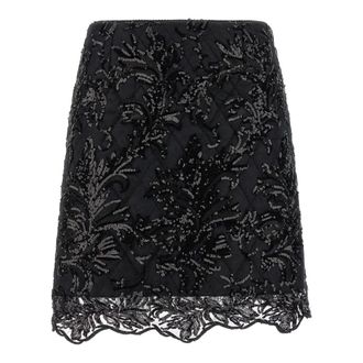 Le Twins Mujer, Faldas, Negro, Talla: S