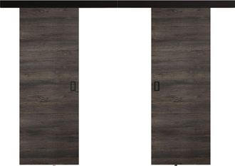 Mirjan24 Mobilier1 - Puerta Corredera Dover 198, Fresno Oscuro