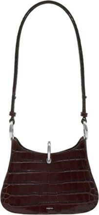 Paco Rabanne Shoulder Bags, female, Brown, Size: ONE SIZE Ring Small Shoulder Bag