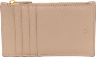 Celine Beige Leather Coin Purse/Coin Case (Pre-Owned)