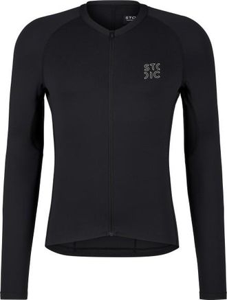 Stoic DalslandSt. Gravel Jersey L/S Velotrikot f&uuml;r Herren | schwarz