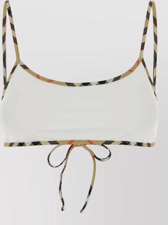 Burberry stretch bikini top