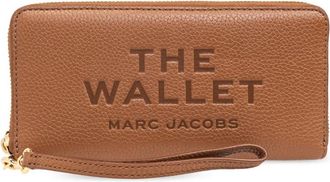Marc Jacobs Wallets & Cardholders - Dames - Portefeuilles - Bruin - ONE Size - Leer - Accessoires
