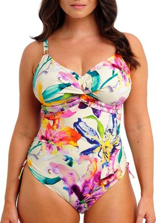 Fantasie Womens Iguazu Falls Twist Front Swimsuit - Multicolour Polyamide - Size 32G