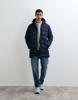 Regatta giacca trapuntata con cappuccio lakiver navy-blu navy