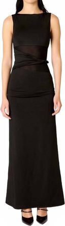 Nia Ione Maxi Dress In Black