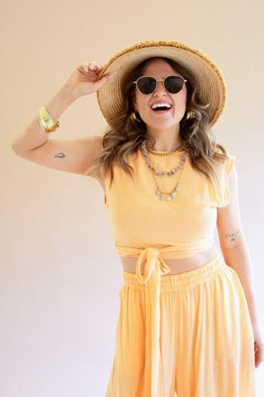 Kalalou Convertible Wrap Blouse