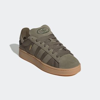 adidas Sneaker ADIDAS ORIGINALS CAMPUS 00S, Herren, Gr. 42, gr&uuml;n (olive strata, olive strata, shadow olive), Leder, Textil, Schuhe Sneaker