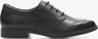 Clarks Sami Walk Y Zwarte Leren Schoenen