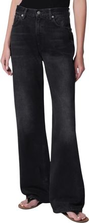 Haikure Jeans, Dames, Zwart, W28, Katoen, Korea Jeans