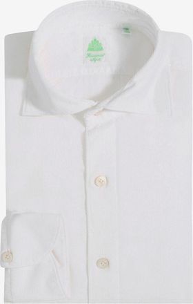 Finamore Hemd aus fein geripptem Cordsamt Gaeta