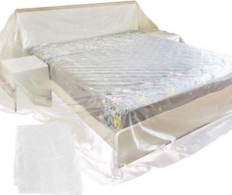 OEM Allecta - Funda Impermeable Y Antipolvo Para Sof&aacute;, Protector Transparente Para Sof&aacute;, Protector De Muebles De 3x4 M