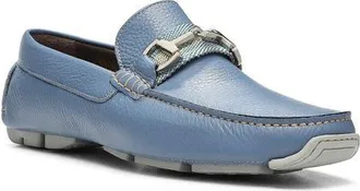 Donald J Pliner Bit Loafer in Denim at Nordstrom, Size 15