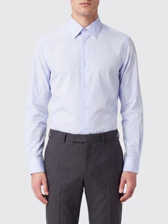 Paul Smith Camicia da sera in misto cotone slim fit con collo francese