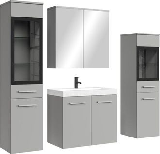 Badplaats Badplaats Conjunto De Muebles De Ba&ntilde;o Mirano 60 X 35 Cm - Gris M