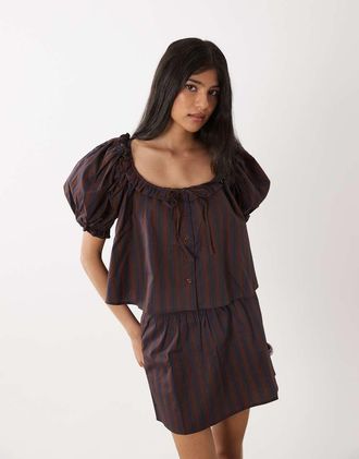 WeWoreWhat Minigonna blu navy