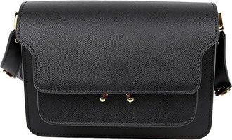 Marni Black Calfskin Trunk Mini Crossbody (Authentic Pre-Loved)