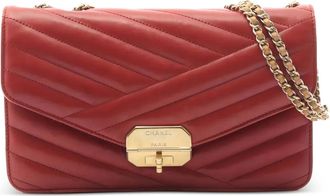 Chanel 2011 Gabrielle schoudertas met omslag - Rood