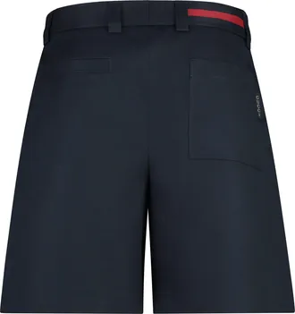 Gucci Mens Cotton Bermuda Shorts Blue Wool
