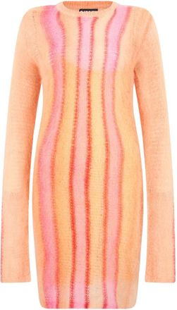 Diesel Abito in maglia a righe - - Dresses - Donna - Multicolore - M