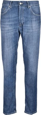 Dondup Blue Icon Cotton Jeans