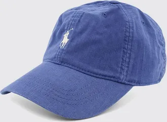 Polo Ralph Lauren Cappello in lino con logo ricamato