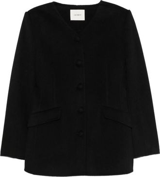 Lisa Yang V-neck Single-breasted Coat
