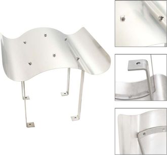 vidaXL Sombrerete De Chimenea De Acero Inoxidable 60 X 80 X 39 Cm Vidaxl