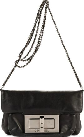 Chanel Borsa a spalla Giant Lock Reissue Mademoiselle Flap - Nero