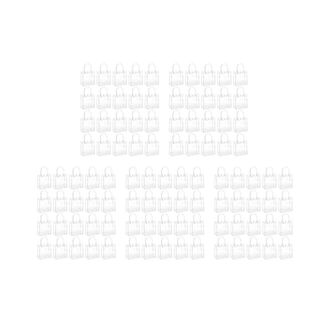 OEM 100 Bolsas De Regalo Transparentes Con Asa, Ideales Para Envolver Dulces Para Bodas, Bolsas Reutilizables O Para Regalar En Fiestas Navide&ntilde;as. Medidas