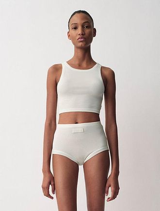 Calvin Klein Corpi&ntilde;o De Tirantes Cropped Pamela