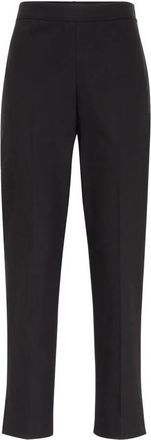 Brunello Cucinelli Black Tailored Cotton Trousers, Brand Size 44 (US Size 10)
