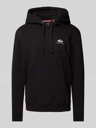 Alpha Industries Alpha Industries Hoodie mit Label-Print in Black, Größe XXXL