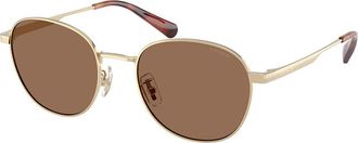 Coach HC7191 CDP36 900513 Mens Sunglasses Gold Size 51