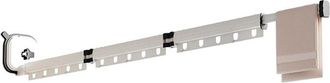 OEM Perchero Telesc&oacute;pico Plegable De Aleaci&oacute;n De Aluminio, Para Montaje En Pared, Para Uso Dom&eacute;stico C