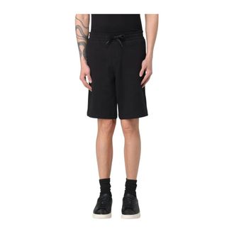 A|X Armani Exchange Casual Shorts, male, Black, XL, White Casual Shorts for Men