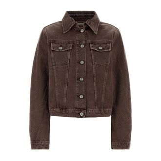 Our Legacy Denim Jackets, female, Brown, Size: L Revive Jacket