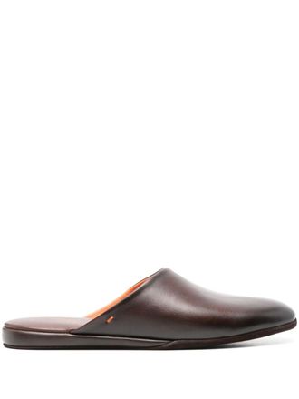 Santoni Slippers Beachy - Marrone