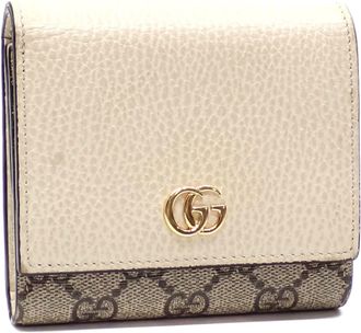 Gucci Ivory Pvc Wallet (Bi-Fold) (Pre-Owned)