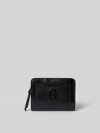 Marc Jacobs Portemonnaie aus echtem Rindsleder in Black, Gr&ouml;&szlig;e 1