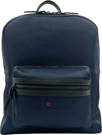 Kiton Pa Backpack - Heren - Rugzakken - Blauw - ONE Size - Katoen - Tassen