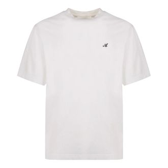 Axel Arigato Tops, Heren, Wit, XL, Katoen, Signature T-Shirt