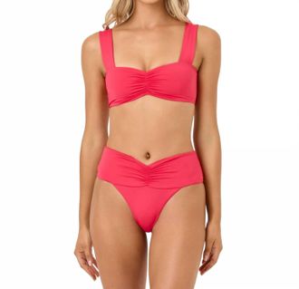 L*Space Bardot Bikini Bottoms In Pout