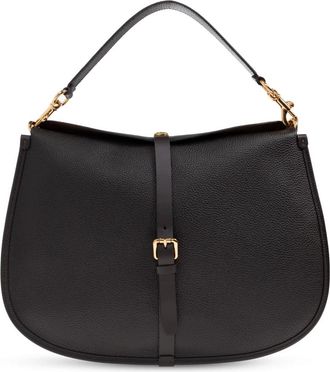 Etro Leren schoudertas - Dames - Schoudertassen - Bruin - ONE Size - Leer - Tassen