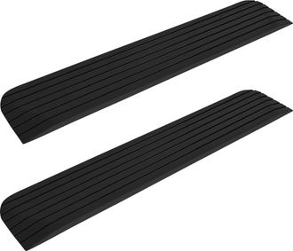 vidaXL Vidaxl - Rampas De Umbral Goma 2 Uds 110x21x2,5 Cm