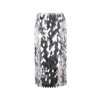 Paco Rabanne Donna, Gonne, Grigio, M, new