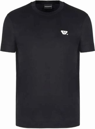 Armani Heren Crew Neck Essential T-Shirt - Heren - T-shirts - Zwart - XL - Katoen - Tops