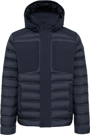 Colmar Blauwe Donsjas Extra Slim Fit - Heren - Winterjassen - Blauw - L - Jassen