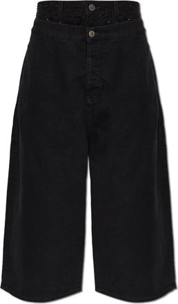 The Attico Mujer, Vaqueros, Negro, Talla: W27