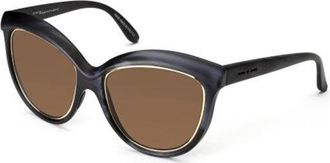 Italia Independent II 0092M 009.009 Womens Sunglasses Black Size 58